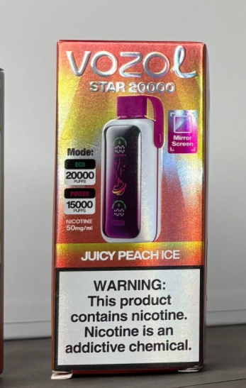 Vozol Star 20000: Tek Kullanımlık Vape Deneyiminin Yeni Star'ı